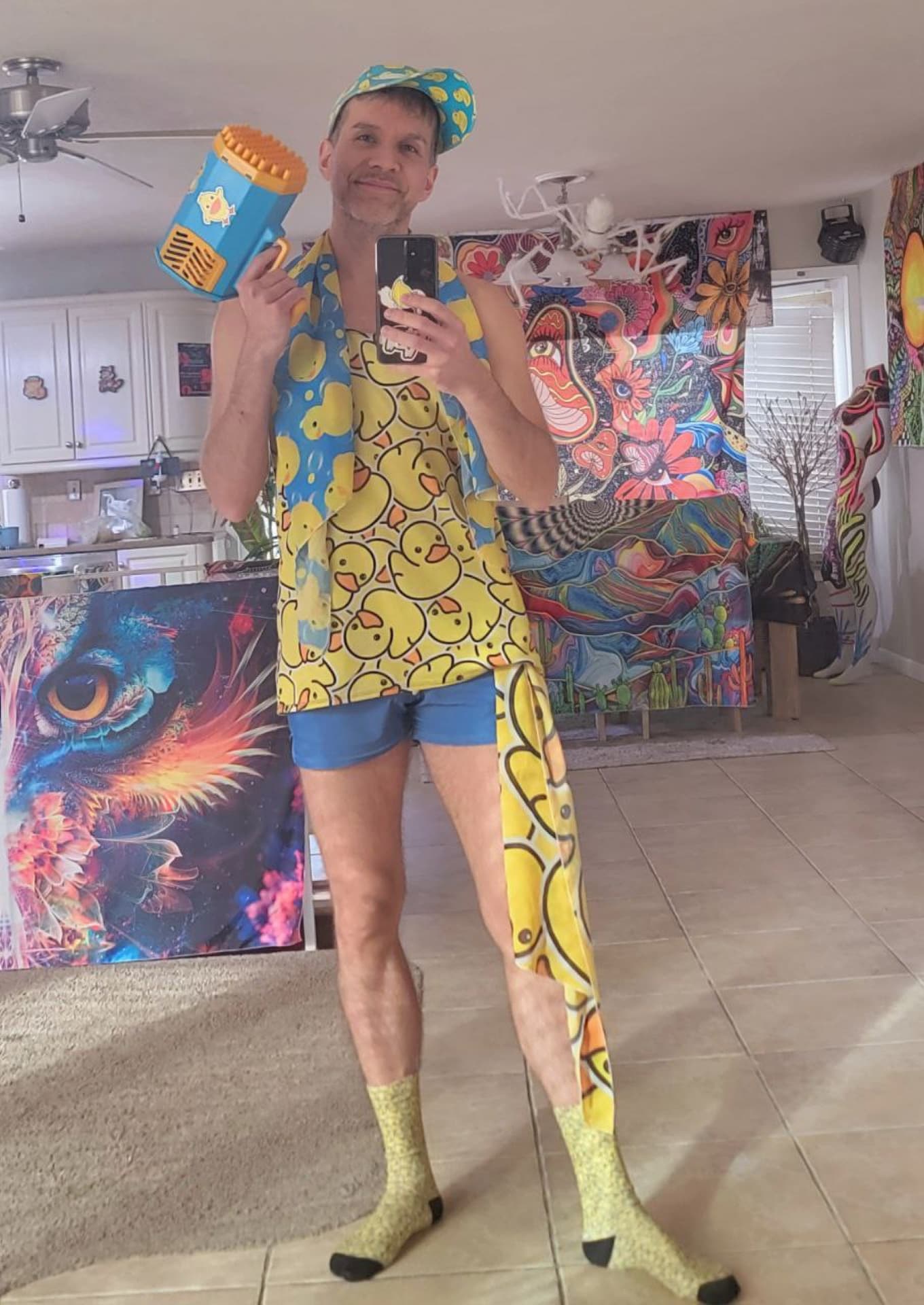 Whimsyduck, the rubber ducky jester