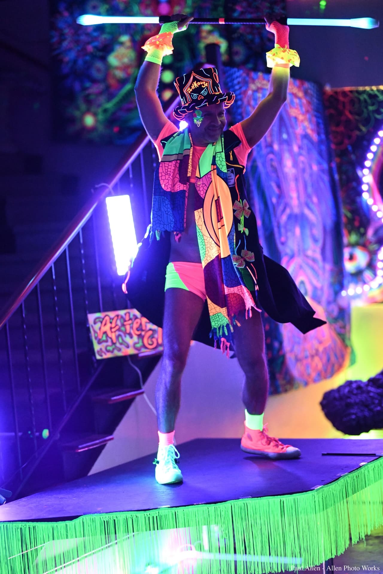 The Mad Hatter, the LED showstopper jester